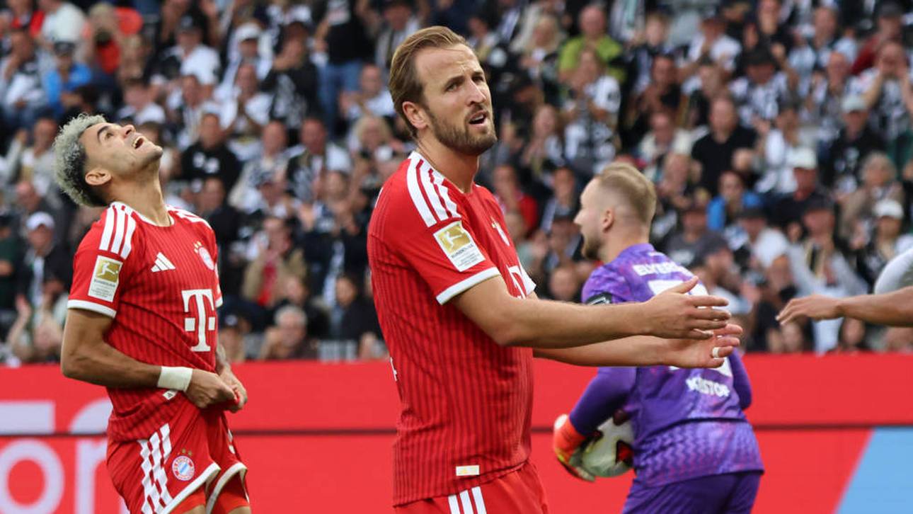 Harry Kane war nach der vergebenen Díaz-Chance bedient