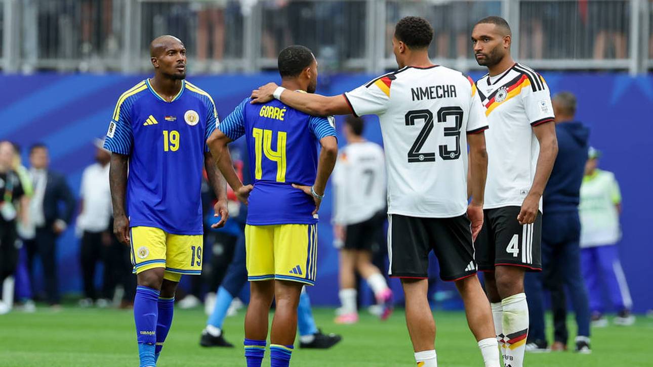 Nmecha betet mit Gegenspielern