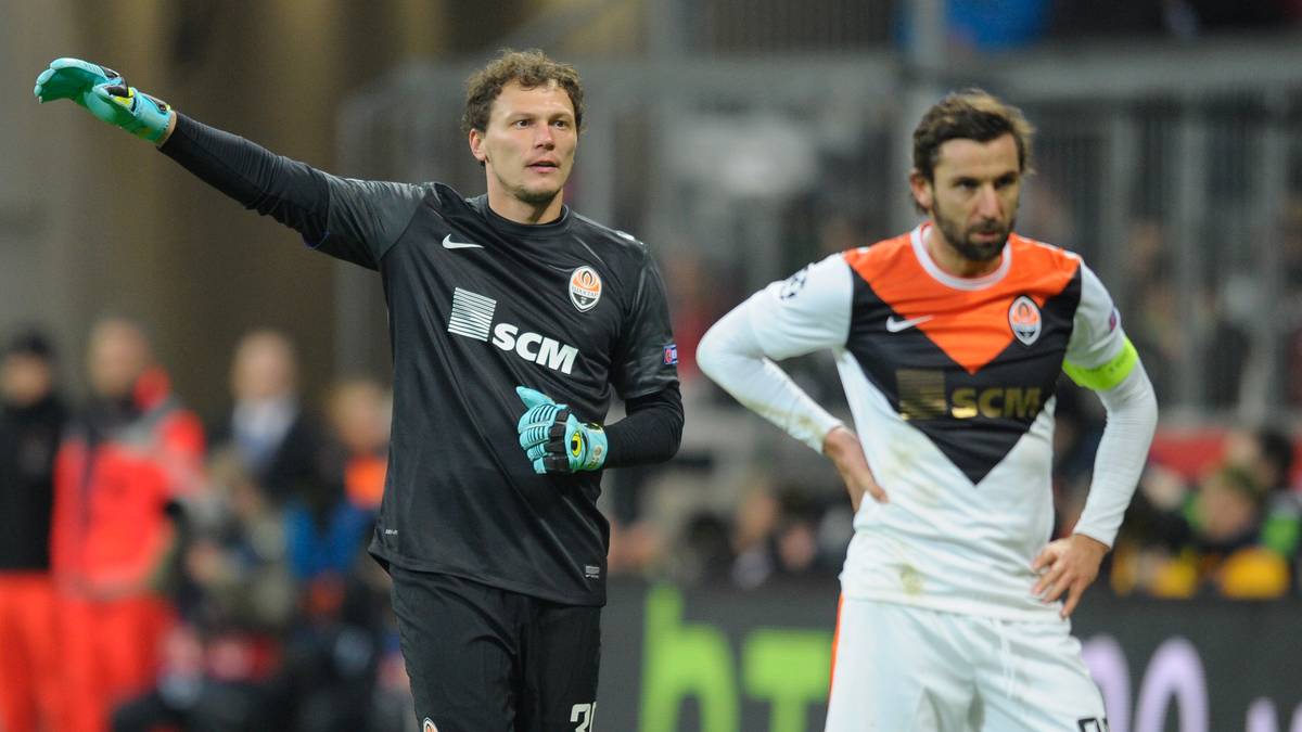 Donezk-Torwart Pyatov ahnt, dass es kein gemütlicher Abend für ihn werden könnte