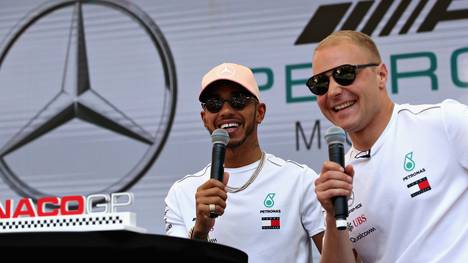 Lewis Hamilton und Valtteri Bottas gewannen 2017 die Konstrukteurs-WM für Mercedes