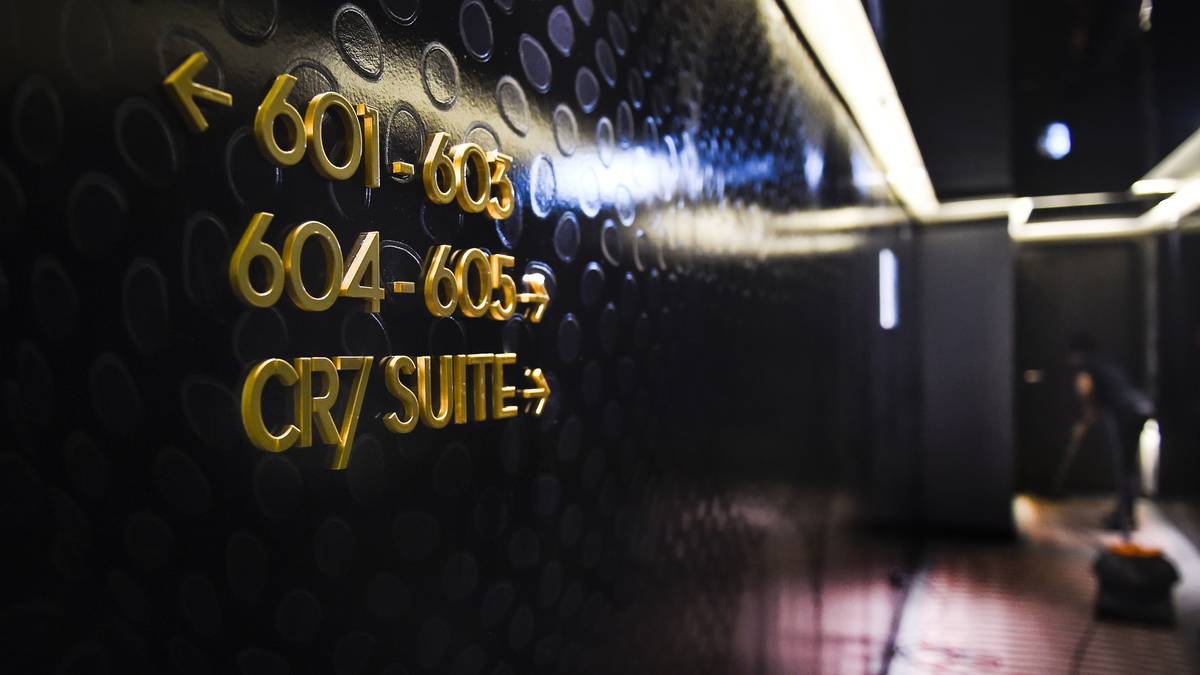 Das teuerste Zimmer ist die CR7-Suite