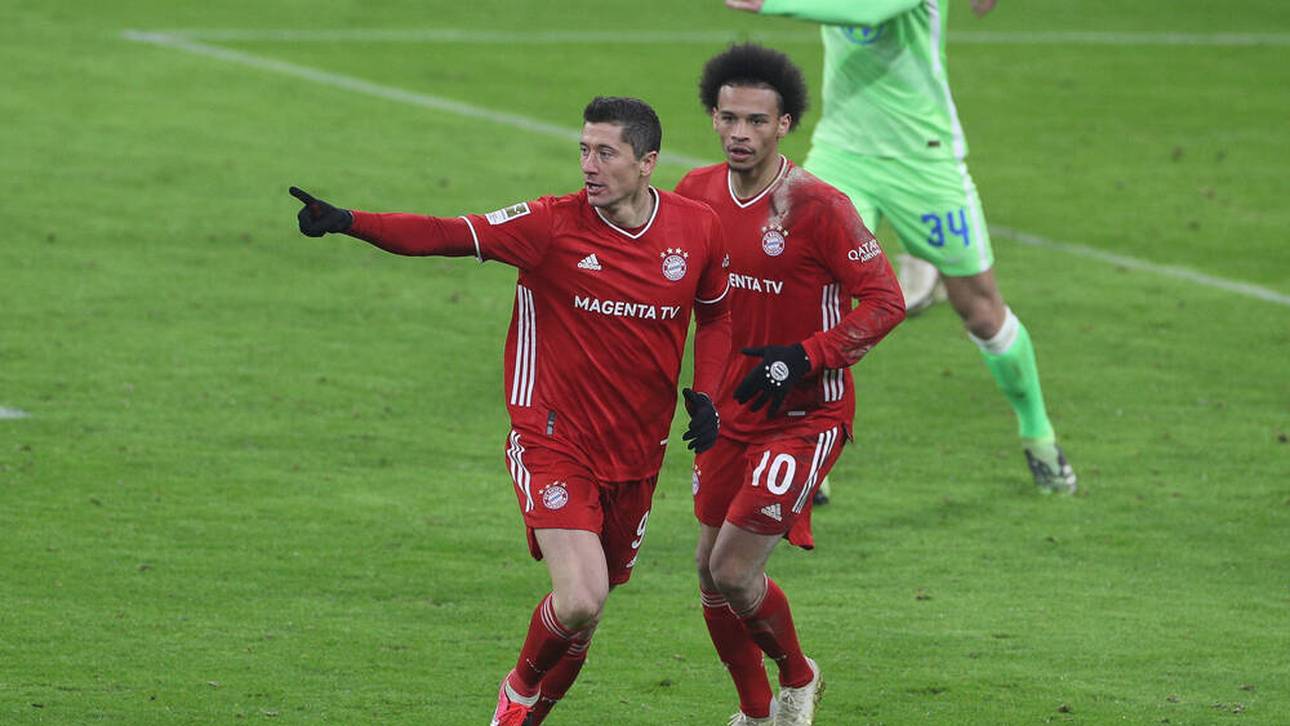 Lewandowski und Neuer retten Bayern