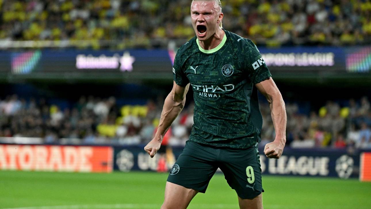 Haaland jubelt, kein Tor für Woltemade