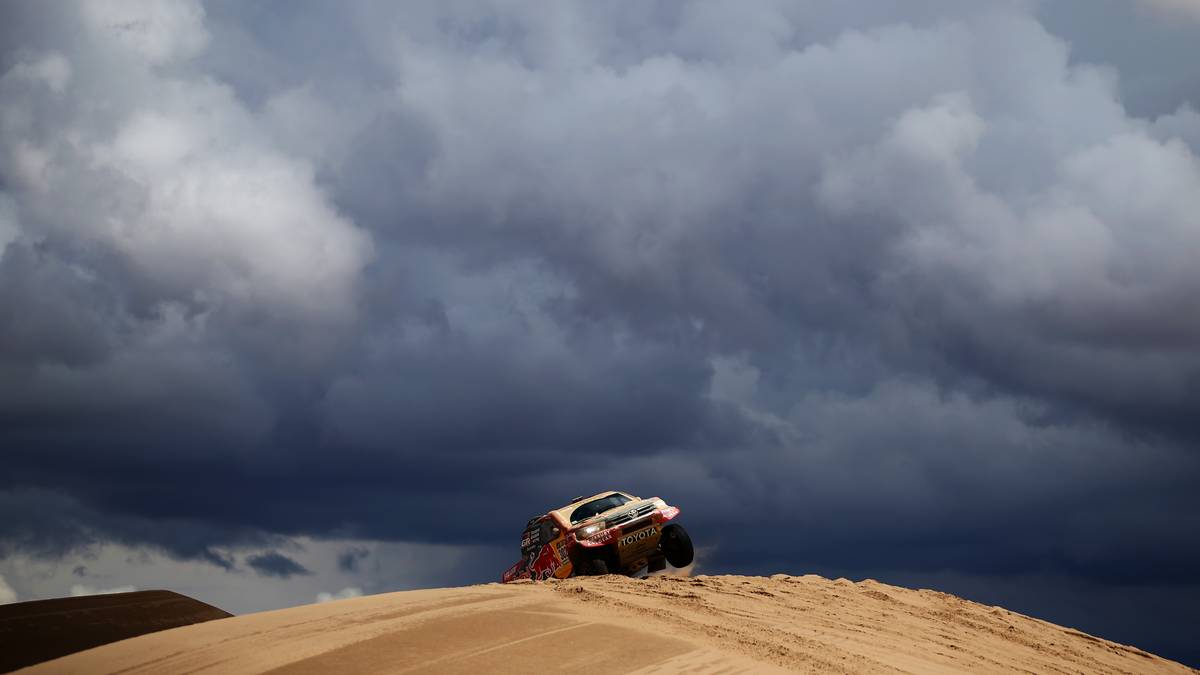 Bereits am Vortag des Ausfalls kündigt sich der starke Niederschlag an