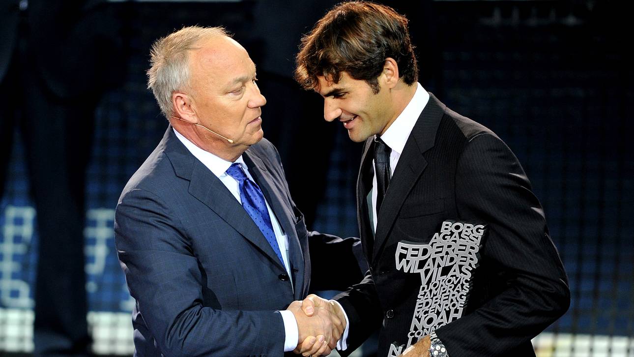 Roger Brennwald konnte Roger Federer bisher sechs Mal zum Turniergewinn gratulieren