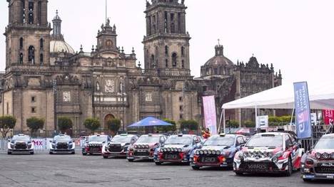 Nach dem Start in Mexiko-Stadt kamen die WRC-Autos nicht rechtzeitig nach Leon