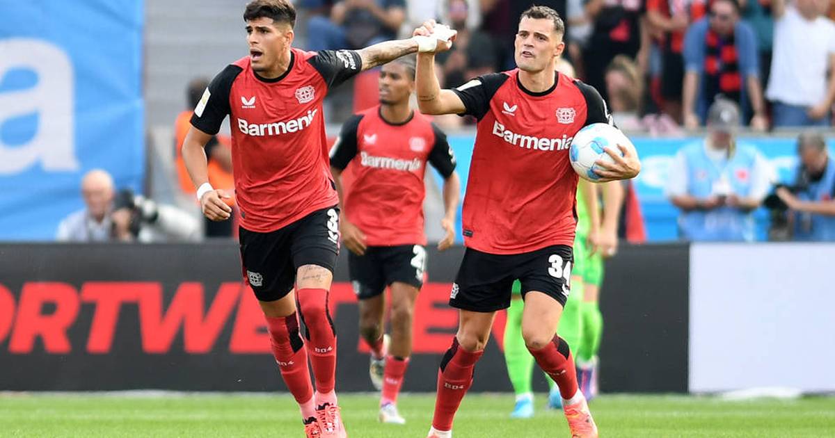 Bundesliga: Leverkusen celebrates after seven-goal spectacle