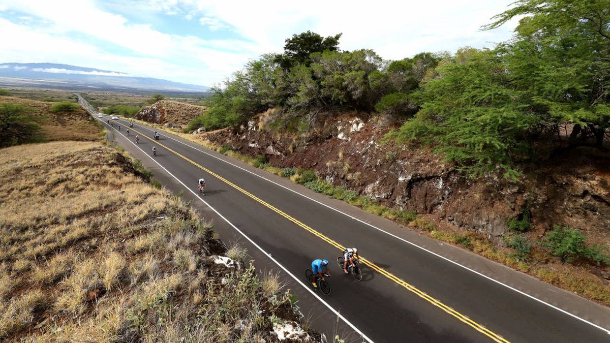 Die Radstrecke vom Ironman Hawaii