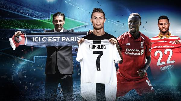 Ronaldo, Buffon, Keita, Gnabry: Die Top-Transfers der Spitzenklubs