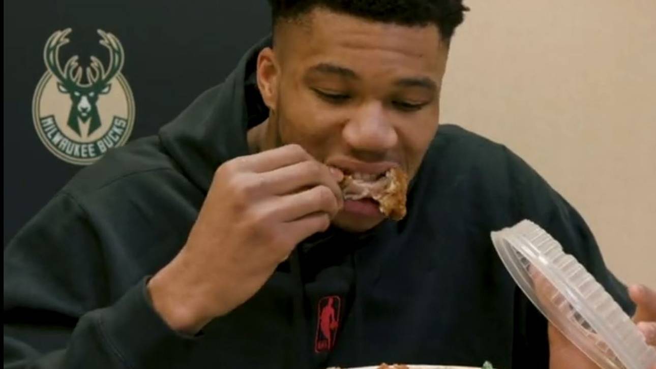 NBA-Star nascht Wings bei PK