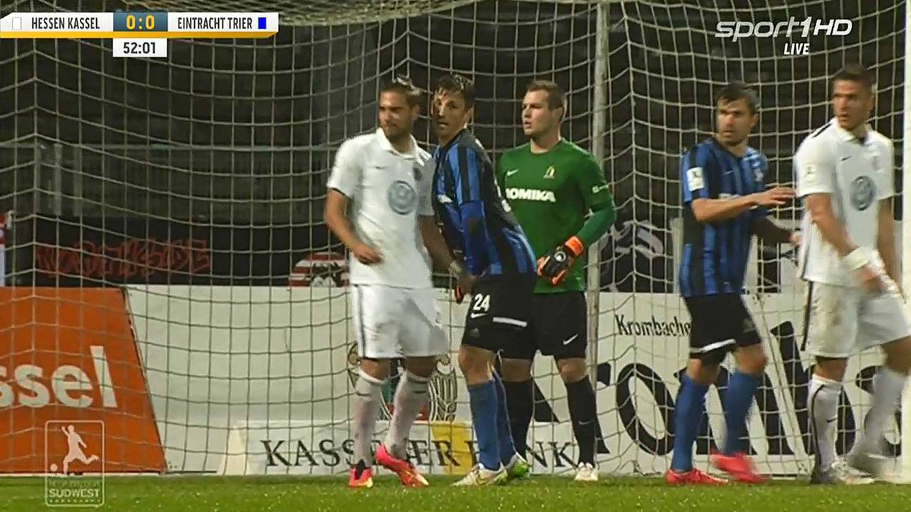 Intim-Foul und Traumtor bei Triers Sieg