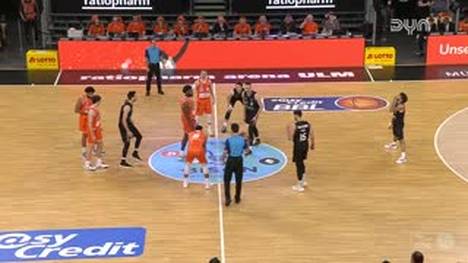 Spiel Highlights zu ratiopharm ulm - Tigers Tübingen (1)