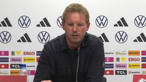 Florian Wirtz hat beim FC Liverpool bislang noch nicht überzeugt. Bundestrainer Julian Nagelsmann spricht über seinen Schützling.