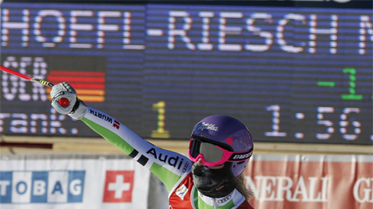 In der abgelaufenen Saison präsentiert sich Maria Höfl-Riesch bereits wieder in guter Form. In Lake Louise triumphiert sie bei eisigen Temperaturen gleich doppelt und führt aktuell die Gesamtwertung an