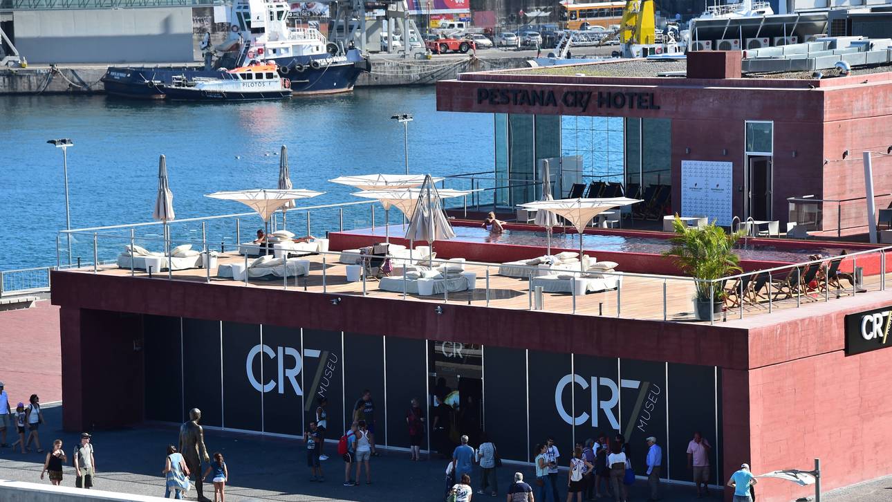 Das CR7-Pestana-Hotel von Lissabon: Cristiano Ronaldo betreibt gemeinsam mit der portugiesischen Pestana-Gruppe weltweit fünf "Pestana CR7"-Hotels, an denen er laut portugiesischen Nachrichtenmeldungen 50% Anteile haben soll
