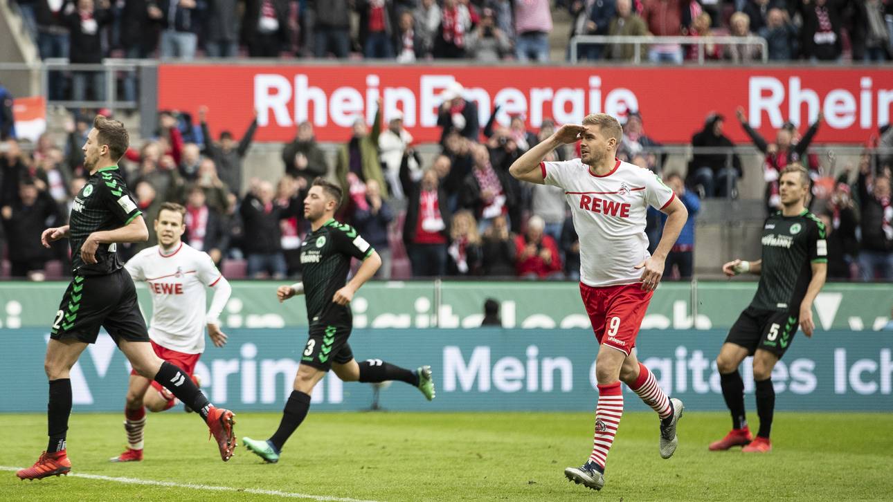 Köln feiert Kantersieg gegen Fürth