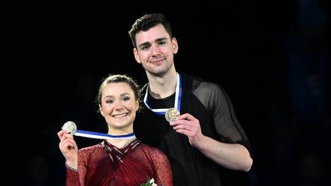 Hocke (l.) und Kunkel gewannen in Espoo EM-Bronze