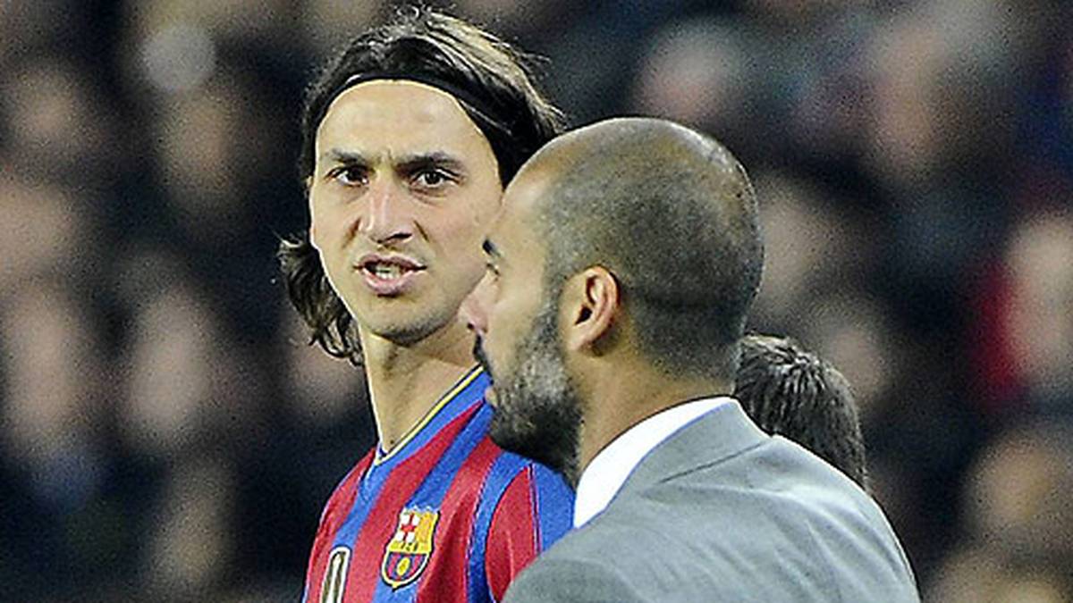 In seiner Zeit beim FC Barcelona gibt "Ibrakadabra" nur selten Vollgas - was seiner Meinung nach aber nicht an ihm liegt. "Ich weiß nicht, worin das Problem bestand. Wenn ich einen Raum betrat, in dem Guardiola war, verließ er das Zimmer. Vielleicht hatte er Angst vor mir", beschreibt er sein Verhältnis zum damaligen Barca-Coach Pep Guardiola (r.)
                  
                  
                  
                  