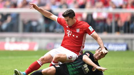 Die letzte Liga-Partie zwischen dem FC Bayern und dem FC Augsburg endete 6:0