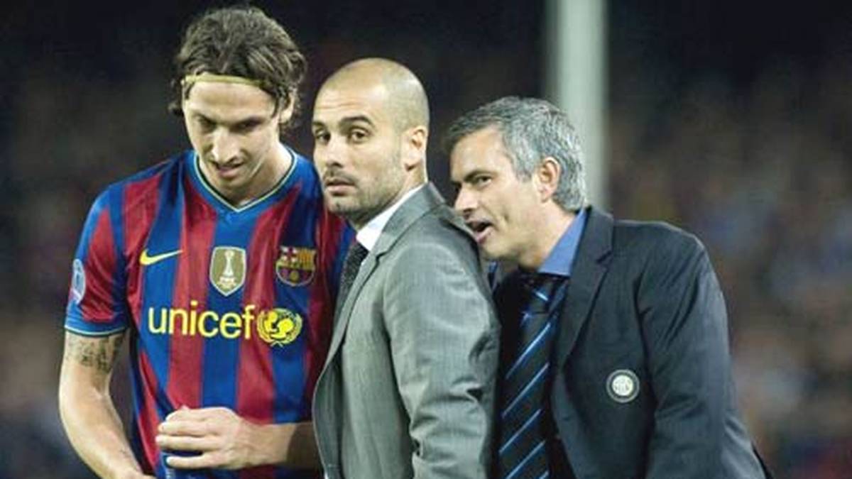 Und Ibrahimovic geht noch weiter. "Du hast keine Eier und scheißt dir vor Mourinho (r.) in die Hose. Im Vergleich zu ihm bist du ein Nichts", soll er dem Katalanen einst in einem Vier-Augen-Gespräch gesagt haben
                  
                  
                  
                  