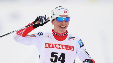 Marit Björgen gewinnt mit der norwegischen Staffel WM-Gold bei Nordischer Ski-WM 2017