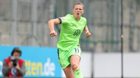 Alexandra Popp brachte den VfL Wolfsburg in Führung