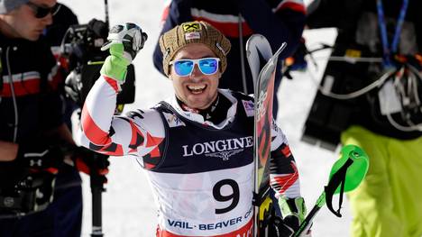 Marcel Hirscher aus Österreich gewann Gold in der Super-Kombination bei der Ski-WM in Vail