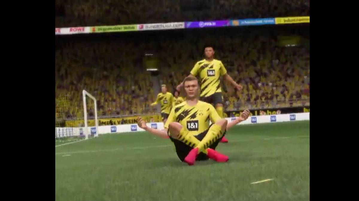 FIFA 21: Erling Haaland bekommt eigenen Jubel