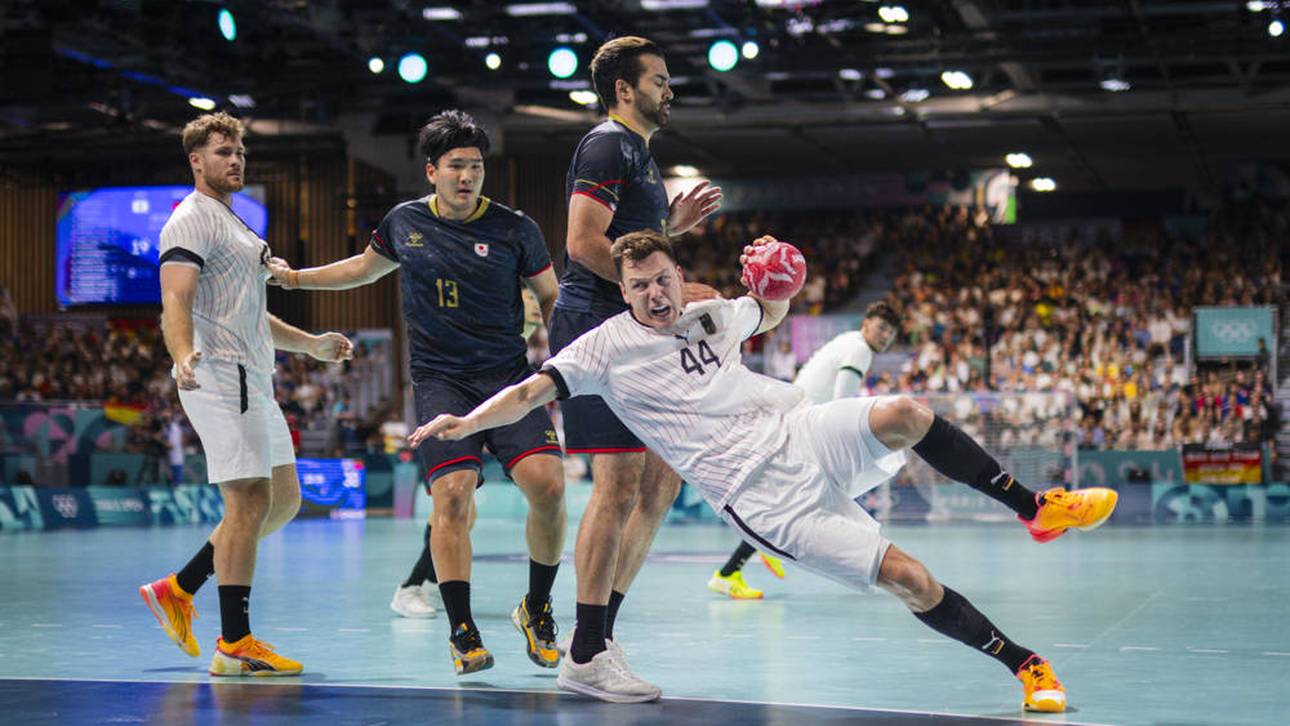 Christoph Steinert (r.) ist der einzig verbleibende Rechtsaußen im Kader der deutschen Handballer