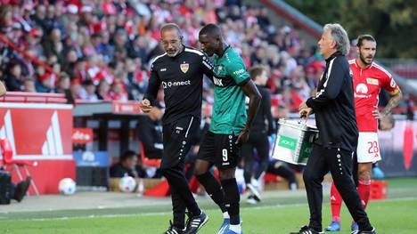 Serhou Guirassy ist beim 3:0 des VfB Stuttgart bei Union Berlin am 8. Bundesliga-Spieltag bereits in der 30. Minute ausgewechselt worden. 