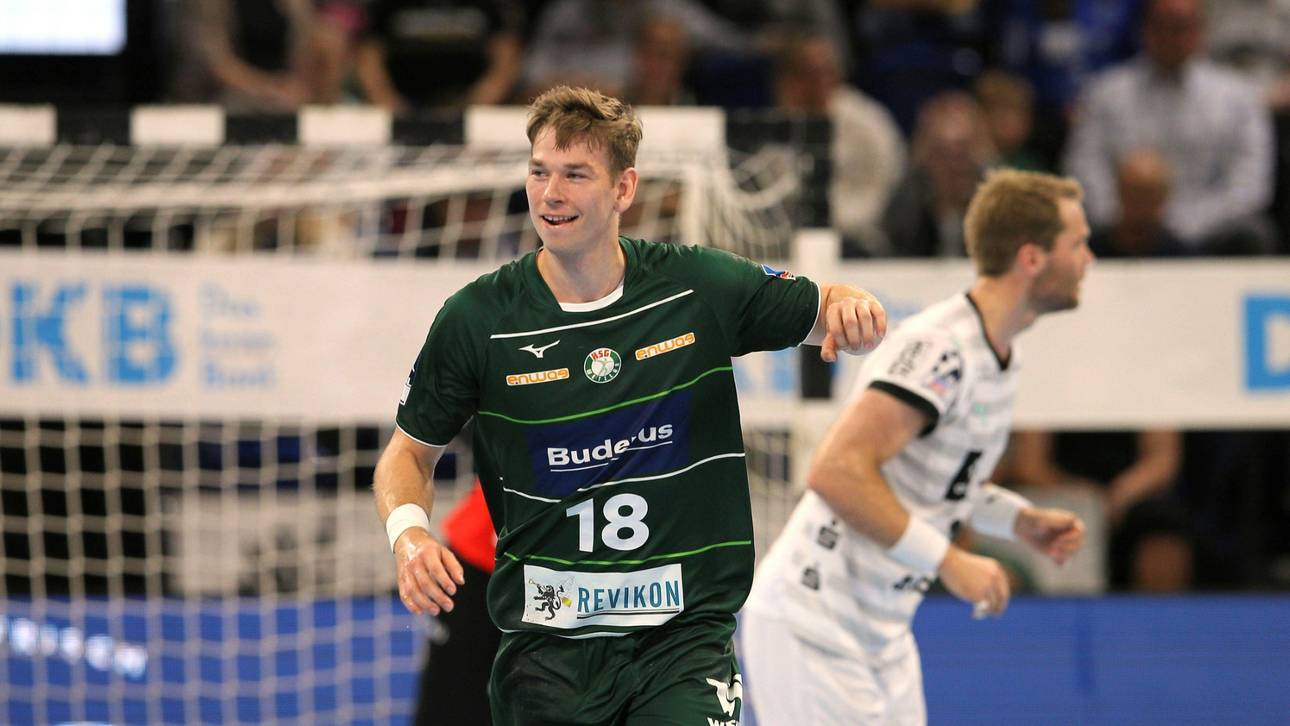 Wetzlar hält Becher und holt Zacharias