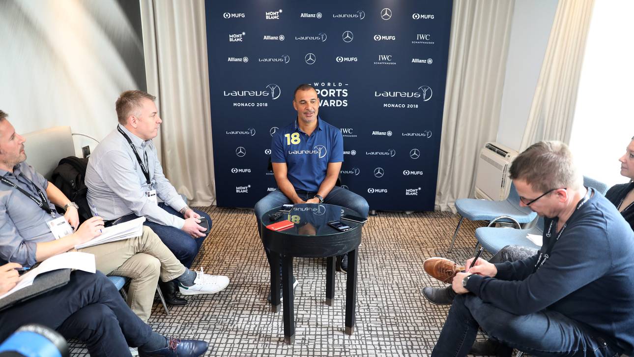 Media Interviews - 2018 Laureus World Sports Awards - Monaco