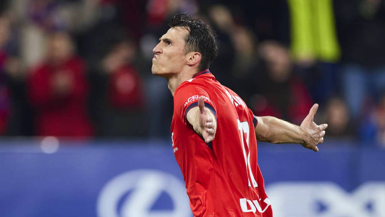 Ante Budimir ist Rekordschütze von Osasuna