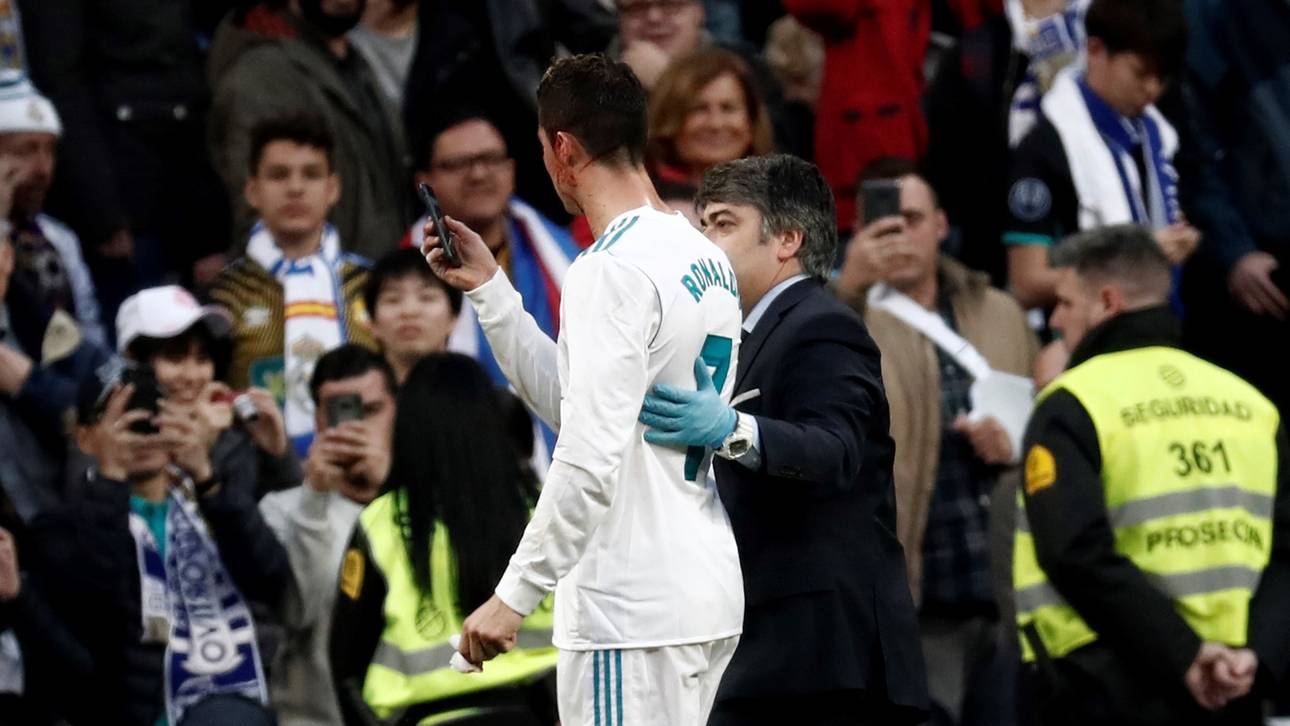 Ronaldo: Handy-Selfie nach Cut?