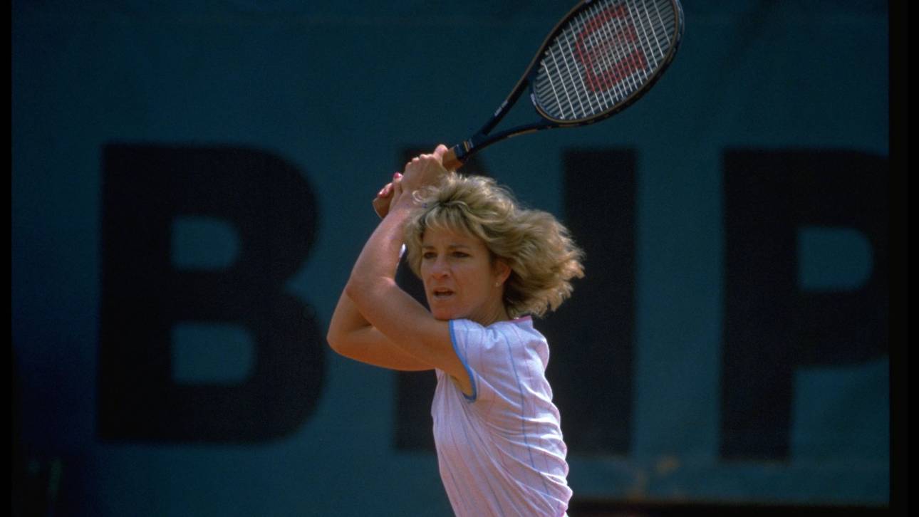CHRIS EVERT USA FRENCH OPEN Bei den French Open sorgte Chris Evert nicht nur sportlich für Glanzlichter. Auch modisch setzte sie immer wieder Akzente