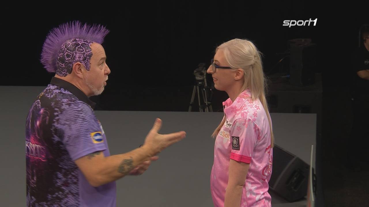 Grand Slam of Darts: Peter Wright besiegt Fallon Sherrock mit 5:1