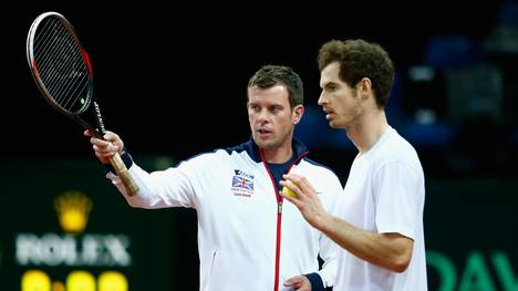 Andy Murray (r.) soll Großbritannien zum Davis-Cup-Triumph führen