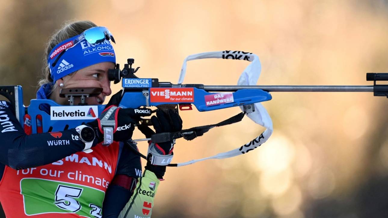 Biathletinnen verpassen Treppchen