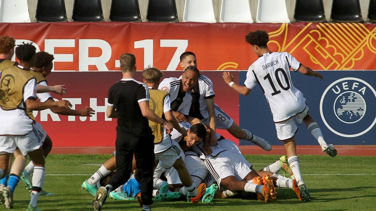 Deutsche U17 im EM-Halbfinale