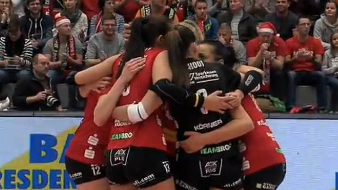 Dresden wirft Meister aus Pokal