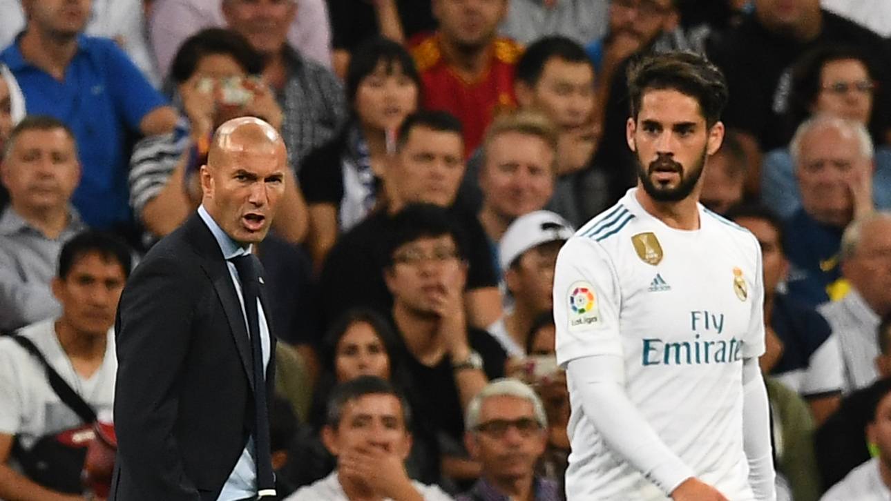 Zidane und Isco ausgeraubt