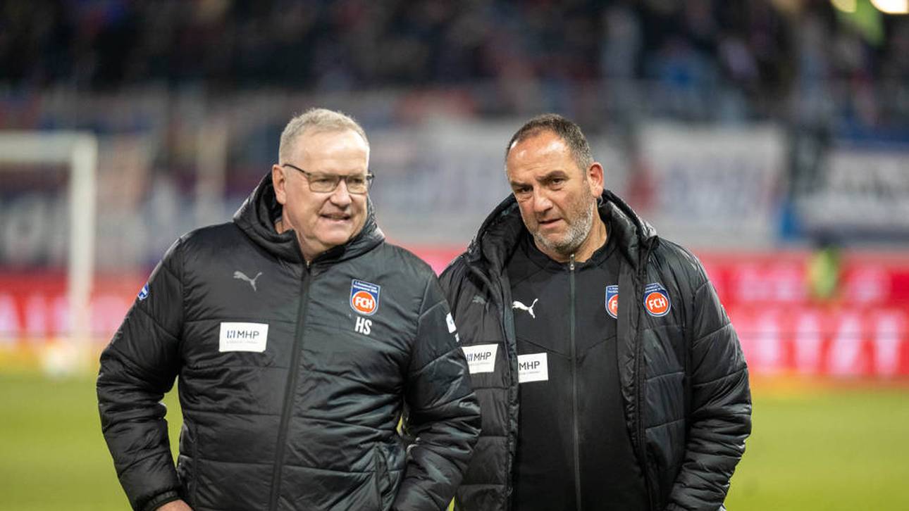 Das Heidenheimer Erfolgs-Duo: Holger Sanwald und Frank Schmidt