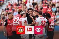 Nach 35 Bundesliga-Spielen ohne Niederlage hat es Bayer 04 Leverkusen erwischt. Beim Topspielduell mit RB Leipzig ist der Meister zunächst klar tonangebend. Ein Schnitzer unmittelbar vor der Pause läutet aber die Wende ein.