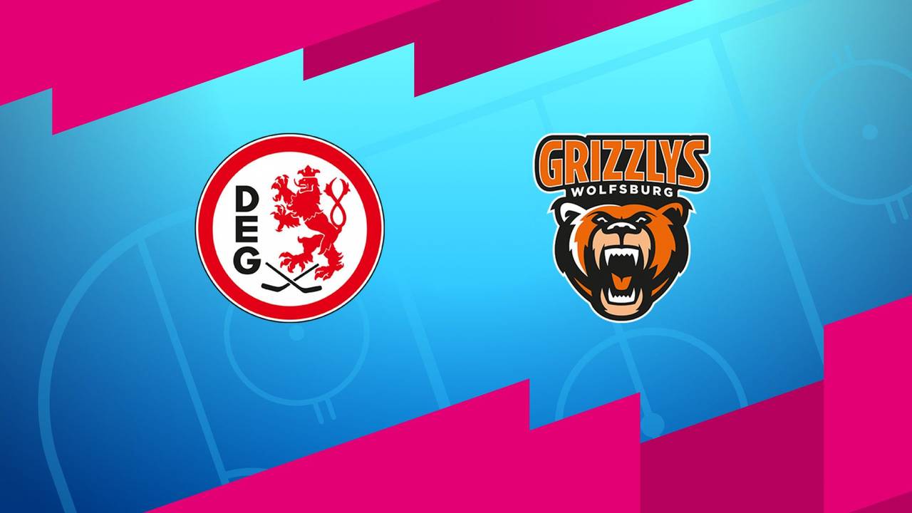 Düsseldorfer EG - Grizzlys Wolfsburg: Tore und Highlights | PENNY DEL