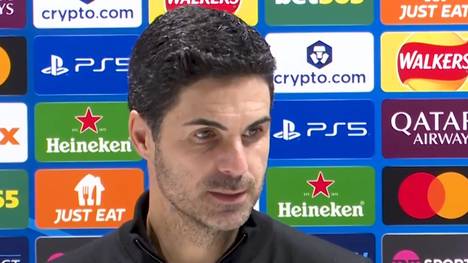 Mikel Arteta ist nach dem 3:1-Sieg gegen den FC Bayern voll des Lobes für seine Mannschaft. Für den Arsenal-Trainer sind die Münchner dennoch das aktuell beste Team in Europa.