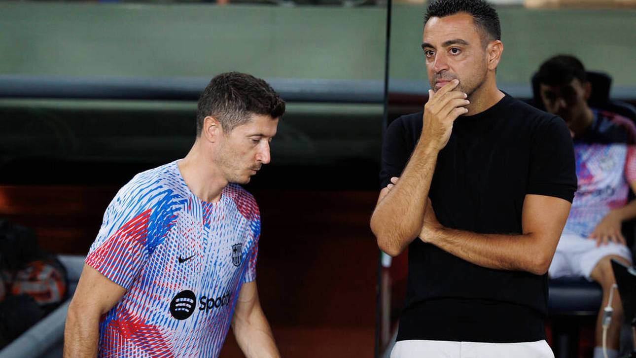 Xavi reagiert auf Lewandowski-Sperre
