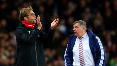 Jürgen Klopp wird von Sunderlands Trainer Sam Allardyce stark kritisiert
