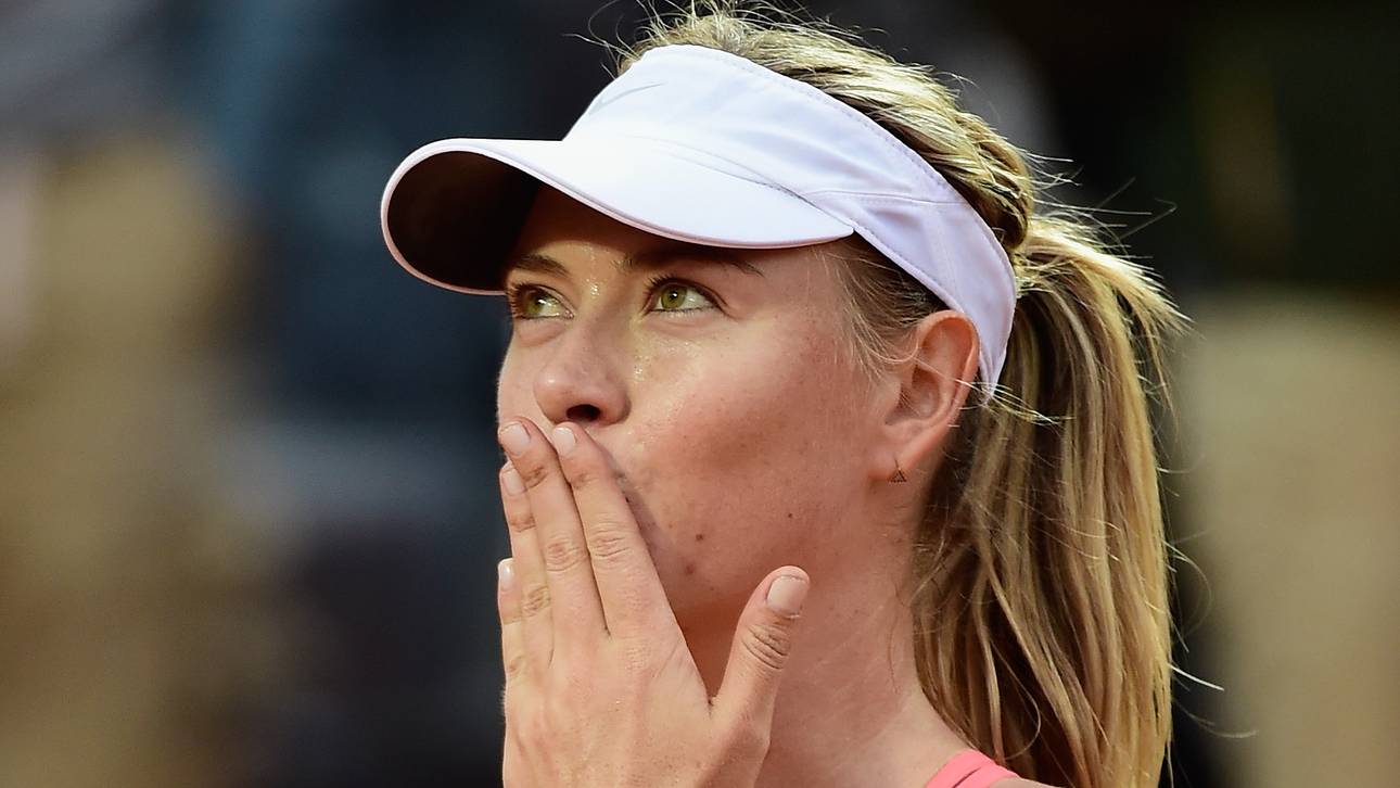 Scharapowa findet Leoparden-Slip