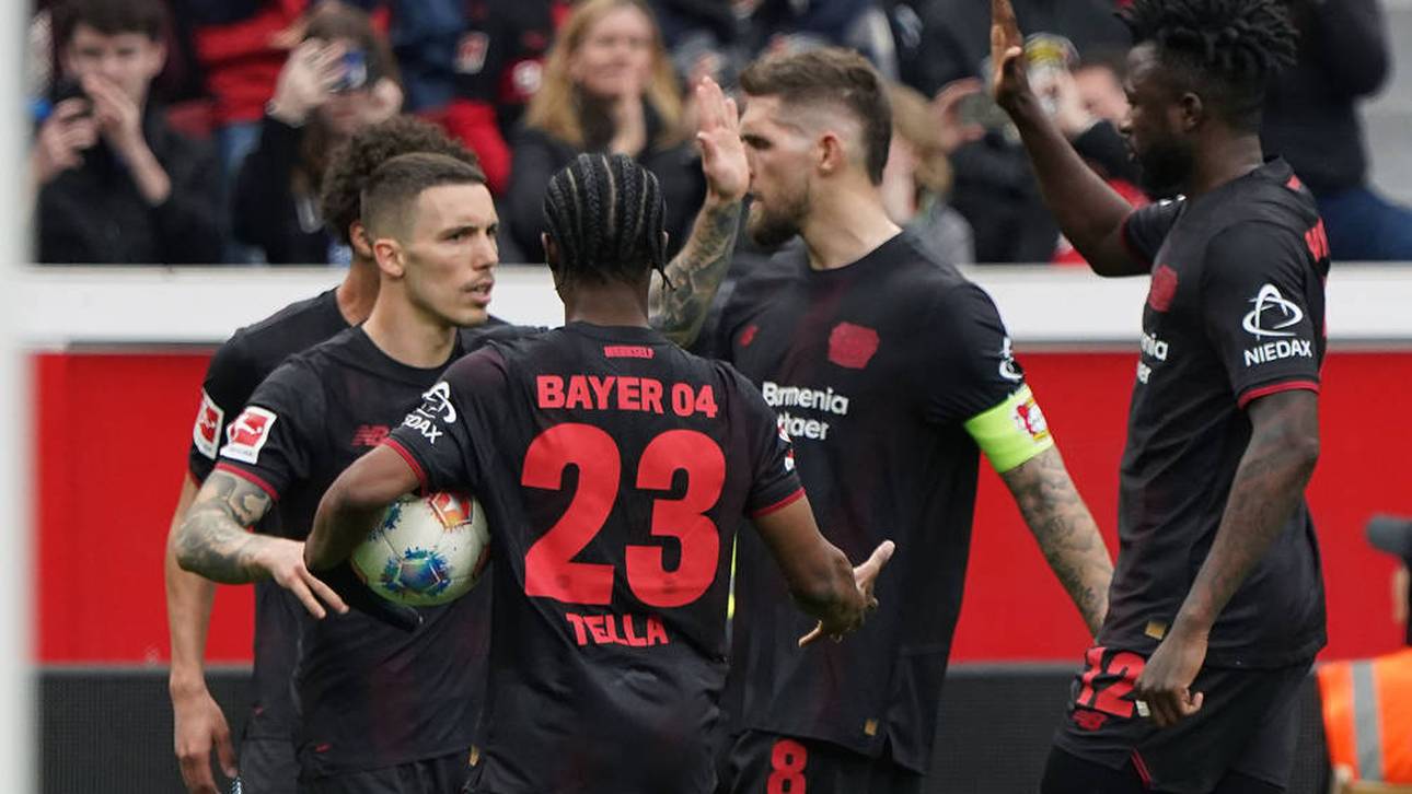 Irres Torspektakel in Leverkusen