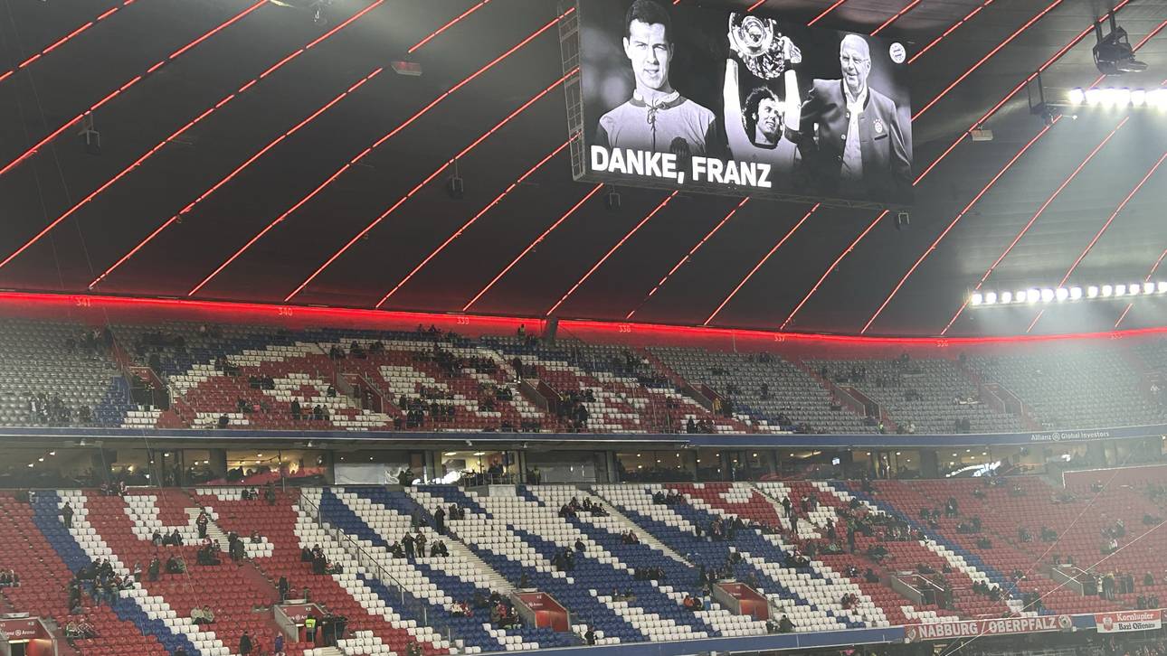 Der FC Bayern gedenkt Franz Beckenbauer